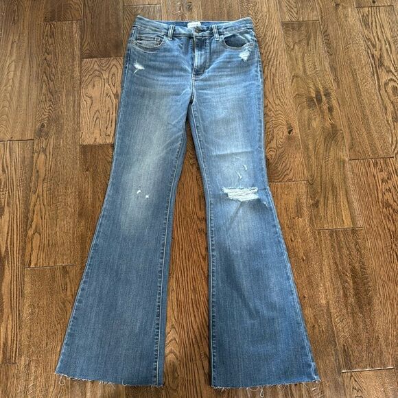Studio Blue flare jeans. Sz 28 - Picture 1 of 3